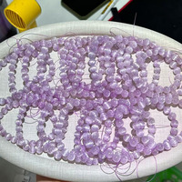 Gelang Manik Kunzite Afghanistan Alami Berkualitas Tinggi untuk Hadiah, Kristal Kunzite Cat Eye Olahan Berkualitas Terbaik Grosir