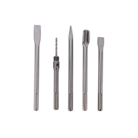 Kit de mèches de burin pour marteau perforateur SALI SDS, pointe YG8C, tige 40CR, pour démolition électrique, brise-béton, pierre et maçonnerie