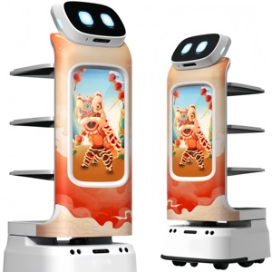 Thu hút khách hàng dịch vụ nhà hàng/<span class=keywords><strong>Robot</strong></span> phục vụ giao hàng tự động <span class=keywords><strong>Robot</strong></span> thực phẩm - Product Image 1