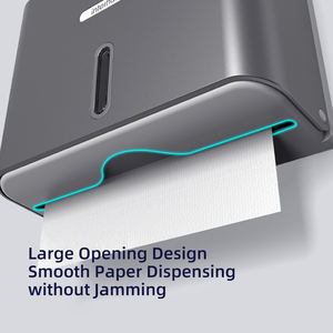 Duvara monte plastik C/<span class=keywords><strong>M</strong></span>/Z katlanmış kağıt havlu dispenseri banyo tuvalet otel ve ticari tuvalet için üretici - Product Image 4