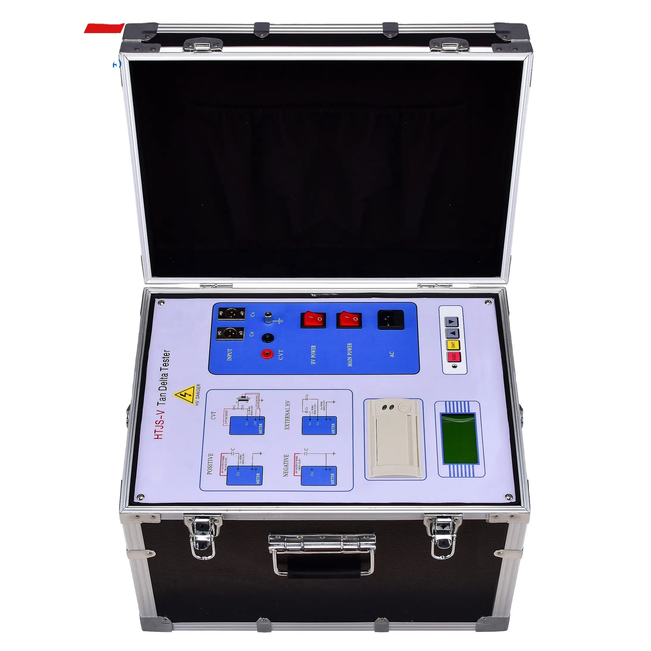 Probador de pérdida dieléctrica de transformador de alto voltaje B Tangent Delta Tester