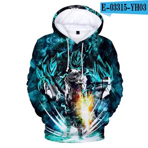 เสื้อฮู้ดมีฮู้ดลายการ์ตูน 95 แบบ สำหรับผู้ชาย ลายดราก้อนบอล ซุนโกคู เวเจต้า เฟรี่เทล ลูซี่ กินทามะ - Product Image 6