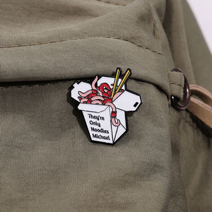 ชุดหมุดอาหารรูปการ์ตูนเข็มกลัดอาหารสัญลักษณ์สำหรับกระเป๋าปกเสื้อยีนส์เครื่องประดับของขวัญ - Product Image 3