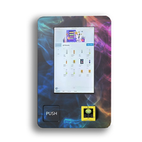Petit distributeur automatique mural combiné avec fonction de paiement par pièces automatique et fonction SDK pour les produits de petite taille
