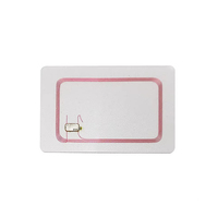 Maßgefertigte Wasserdichte PVC Kontaktlose Hotel-Zimmerschlüsselkarte F08 Chip 13,56 MHz RFID Zugangskontrollkarte Smartcard für Mitgliedschaften