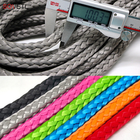 Corde en UHMWPE à 12 brins, tressable, creuse, pour élingue épissée, œil de fixation, boucle sans fin