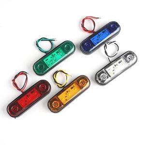 Skyearth 3 <b>LED</b> Automotive Side Marking <b>Light</b> 10-30V Multi Color White Yellow <b>Red</b> for Universal Car Truck - Product Image 1