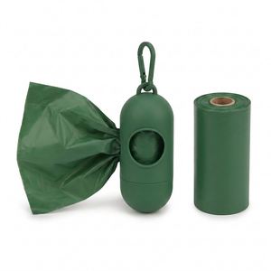Sacs à déjections canines personnalisés avec logo, vente en gros, 2026, écologiques, 100% biodégradables, compostables, haute qualité - Product Image 3