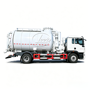 High Efficiency Howo 12m³ Vacuum Suction Pressure Truck Pneumatic Conveying Truck For <b>Powder</b> <b>Dust</b> Transportation - Product Image 4