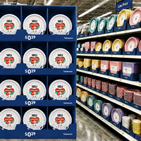 Platos de Papel XIELI Hechos en Indonesia, Ecológicos, 250-600 g/m², Extra Resistentes, Más Confiables, Duraderos, Libres de BPA
