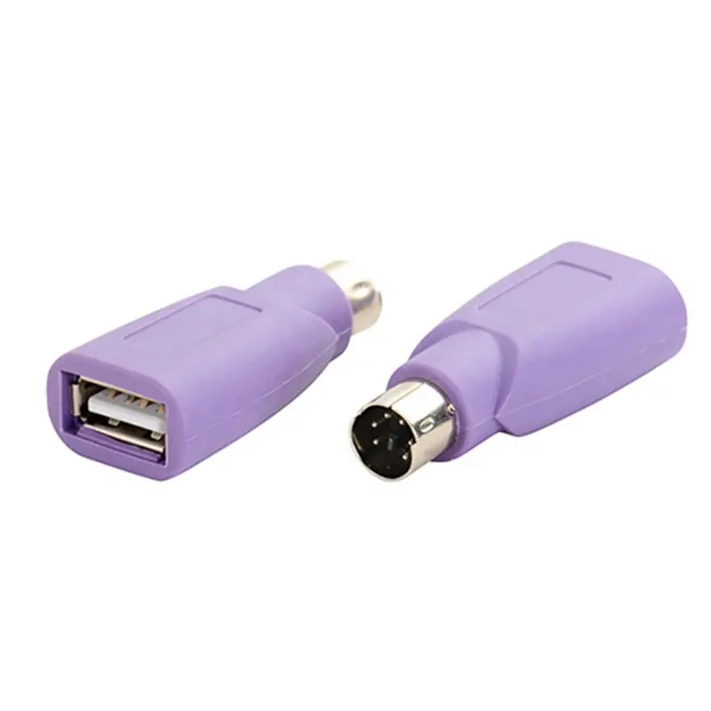 PS2 USB адаптер PS/2 к USB конвертер USB мама к PS/2 Male адаптер для клавиатуры мыши