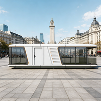 Hôtel Modulaire Préfabriqué à Construction Rapide, Conception de Maison Conteneur à Structure en Acier pour Villa Urbaine/Appartement/Bureau Écologique