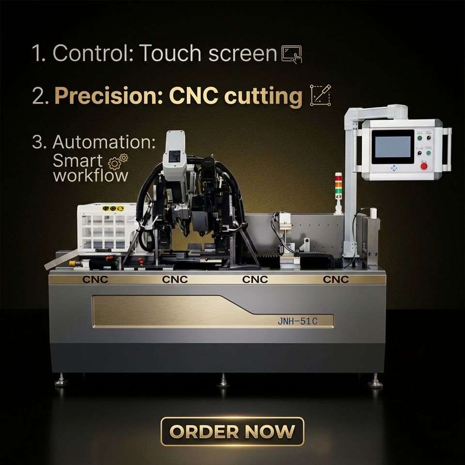 Simple Corner Key Automatic Machine for System Doors and Windows (6 ...