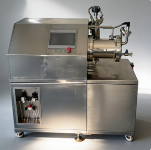 Broyeur à sable nano électrique automatique numérique en acier inoxydable haute productivité pour la chimie, la peinture, les batteries et la transformation alimentaire - Product Image 1