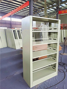 Libreria Professionale in <span class=keywords><strong>Metallo</strong></span> a 5 Livelli Regolabili, Scaffale in Acciaio per Scuola, Biblioteca, Camera da Letto e Ufficio - Product Image 4