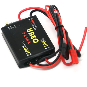 2S-8S 6-36V UBEC-8A BEC 듀얼 UBEC 8A/16A 5.2V/6.0V/7.4V/8.4V 서보 별도 전원 공급 장치 RC 자동차 고정 날개 비행기 로봇 암