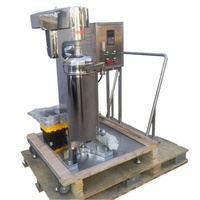 Centrifugeuse séparatrice tubulaire GQ 125 haute capacité avec roulement et moteur pour albumine d'œuf 380V/460V Garantie 1 an