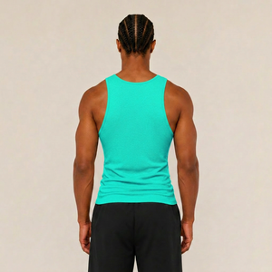Mens Sleeveless Sports Shirt with Comfortable Fit and Flexible Construction for Exercise and Daily Wear - Product Image 2