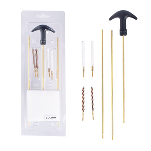 Kit de brosses de nettoyage de tuyaux double taille 4,5 mm et 5,5 mm avec tige en laiton et poignée en T pour l'entretien des conduites extérieures et le nettoyage général - Product Image 2