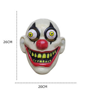 หน้ากากคอสเพลย์ขายส่งจากโรงงานนิโคร หน้ากากตัวตลกน่ากลัวสำหรับงานปาร์ตี้ฮาโลวีน หน้ากากพลาสติกสำหรับผู้ใหญ่ แวมไพร์ ซอมบี้ - Product Image 5