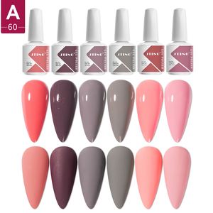 Proveedor Profesional de Salón de Uñas, Esmalte de Uñas en Gel de 15 ml, Gel UV, Juego de 6 Colores en Caja, Suministros de Arte de Uñas Semipermanentes Personalizados - Product Image 1