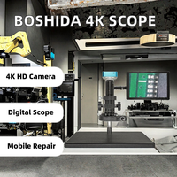 Boshida High Quality HD4007A-A0-12C 4K Digital Video Microscope Manual Focus Electric Light External Display Supported 1 Year