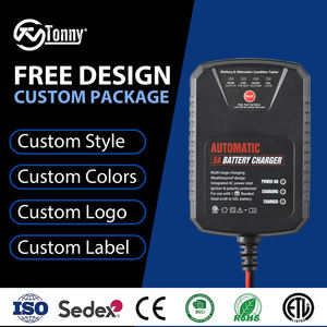 Cargador y Probador de Baterías de Remolque de 12V 5A, Totalmente Automático, para Montaje en Panel, para Remolques de Volteo, Automóviles y Barcos, Venta de Fábrica - Product Image 6