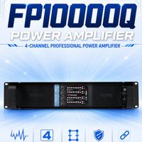 Amplificateur professionnel FP10000Q quatre canaux, amplificateur de puissance audio pour DJ, amplificateurs de récepteurs, amplificateur 4 canaux