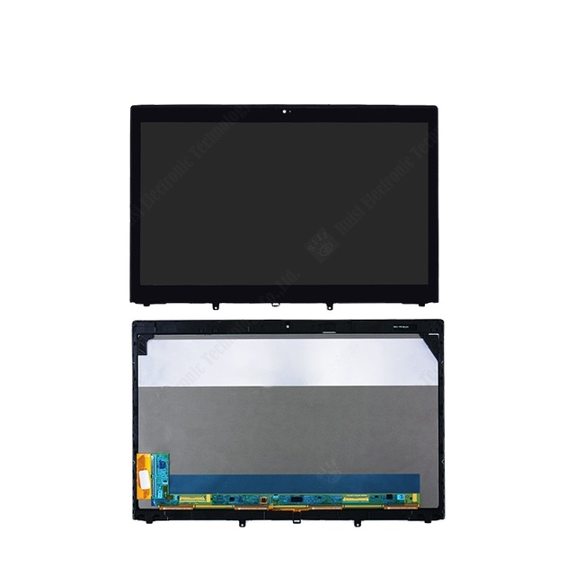 Riss 14.0 Inch 2K OLED TFT FRU 01AW977 01AX899 Laptop LCD Screen With Frame for Lenovo ThinkPad X1 Yoga 2018