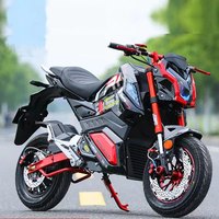 Moto électrique de course Z6 personnalisable en direct d'usine, moteur brushless 2000W 72V, vitesse maximale 80-120 km/h, autonomie 80-180 km