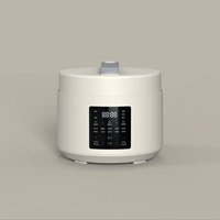 Cuisinière à pression numérique multifonction 900W 4L, double tension 110V/220V, pot intérieur en aluminium antiadhésif, directement de l'usine