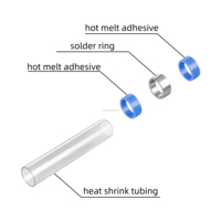 120/220 pièces connecteurs de fil de joint de soudure thermorétractable bornes bout à bout Kit SST Temu/Ebay Offre Spéciale