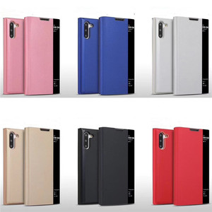 Avec support étui <span class=keywords><strong>de</strong></span> téléphone Pour <span class=keywords><strong>Samsung</strong></span> S23 étui <span class=keywords><strong>de</strong></span> téléphone ultra dormant Pour <span class=keywords><strong>Samsung</strong></span> S24/S21/Note 20 étui <span class=keywords><strong>de</strong></span> téléphone à fenêtre intelligente - Product Image 2