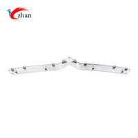 Grille supérieure de rechange chromée brillante 1047022-00-D pour Tesla Model X 2016-2020