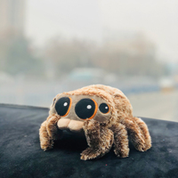Vente en gros, Meilleure vente : Peluche Araignée Sauterelle Mignonne et Douillette Luca, Cadeau d'Anniversaire Réconfortant