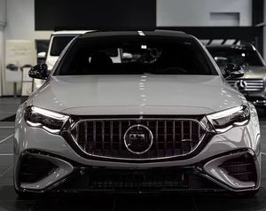 Kit de carrosserie Style E53 pour <span class=keywords><strong>mercedes</strong></span>-benz classe E E260 E300 W214 mise à niveau E53 AMG Kit de carrosserie calandre de pare-chocs avant diffuseur de pare-chocs arrière - Product Image 2