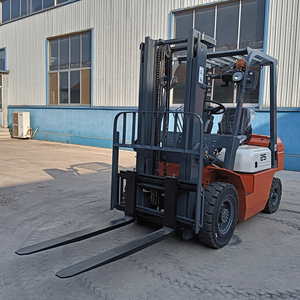 מלגזה סולר מלגזה 3 טון 4 טון 5 טון הרמת 6 מטר stacker כל השטח מלגזה מנוע דיזל - Product Image 5