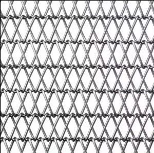 高温チェーンスパイラルコンベアベルトバランス織りワイヤーベルト - Product Image 2