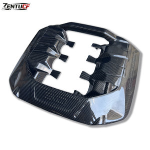 Capó de Fibra de Carbono Mustang - Compatible con Ford Mustang S650 2024, Cubierta de Motor Modificada de Fibra de Carbono, Cubierta de <span class=keywords><strong>Radiador</strong></span> - Product Image 4