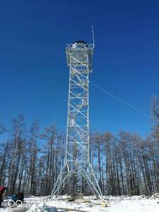 Tour d'observation en acier Q420B/Q355B/Q235B, hauteur 10-30m, galvanisation à chaud, couleur et forme personnalisables, durée <span class=keywords><strong>de</strong></span> vie <span class=keywords><strong>de</strong></span> 50 ans - Product Image 2