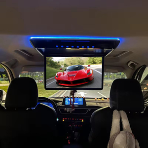 Monitor per auto Android FHD IPS con amplificatore USB TV ingresso e funzione Stereo a risoluzione Control-1920x1080 remota - Product Image 1