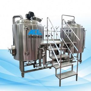 Full Stainless Steel Brewing Equipment 2000L Two/Three/Four-Vessel Beer Brewing Equipment Brewery for Sale - Product Image 1