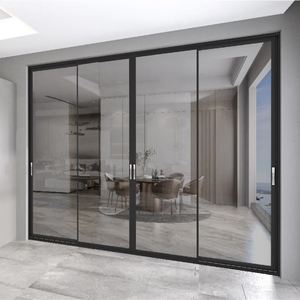 <span class=keywords><strong>Puerta</strong></span> Corredera Automática Moderna <span class=keywords><strong>de</strong></span> Aluminio con Marco Delgado - <span class=keywords><strong>Puerta</strong></span> <span class=keywords><strong>de</strong></span> <span class=keywords><strong>Vidrio</strong></span> Inteligente Personalizable <span class=keywords><strong>para</strong></span> Uso Doméstico, Comercial y Exterior - Product Image 2
