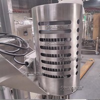 Homogénéisateur pneumatique semi-automatique à levage pneumatique à cisaillement élevé en acier inoxydable 316 mobile Sipuxin pour l'industrie cosmétique