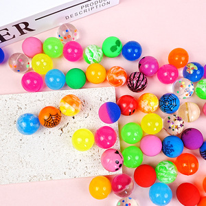 27mm Schwimmender Springball Elastischer <span class=keywords><strong>Ball</strong></span> Gashapon-Maschine Murmel Kinderspielzeug Gummi 100 Stück Kleiner Hüpf-/Springball - Product Image 2