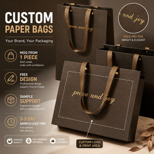 Bolsa <span class=keywords><strong>de</strong></span> <span class=keywords><strong>Papel</strong></span> Kraft Marrón Mate con <span class=keywords><strong>Bolsas</strong></span> <span class=keywords><strong>de</strong></span> Regalo <span class=keywords><strong>de</strong></span> Lujo Ecológicas <span class=keywords><strong>Hechas</strong></span> <span class=keywords><strong>a</strong></span> <span class=keywords><strong>Mano</strong></span>, Logotipo Personalizado, Cinta y Asa <span class=keywords><strong>de</strong></span> Lazo para Gafas - Product Image 3