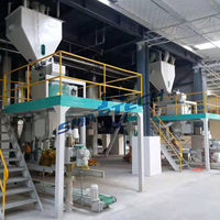 Ligne de production d'aliments pour animaux de 1 à 10 tonnes par heure, machine à granulés pour bovins, ovins, volailles et poulets, à vendre