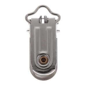 Clips <span class=keywords><strong>de</strong></span> suspensión <span class=keywords><strong>de</strong></span> chupete plateado <span class=keywords><strong>de</strong></span> acero inoxidable, Clips <span class=keywords><strong>de</strong></span> chupete Marrywindix para hacer soportes <span class=keywords><strong>de</strong></span> chupete, <span class=keywords><strong>de</strong></span> babero Clips, soporte <span class=keywords><strong>de</strong></span> juguete - Product Image 2