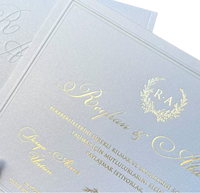 Cartes de remerciement personnalisées avec logo pour mariage, dorure à chaud, cartes de stationnement pour bar à boissons, cartes de place pour baby shower, mariage, qualité supérieure