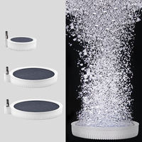 Diffuseur d'air à bulles co2 diamètre 100mm fritté haute qualité accessoires pour aquarium disque rond pierre à air pour aquarium